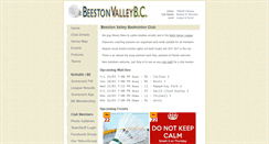 Desktop Screenshot of beeston-valley.co.uk